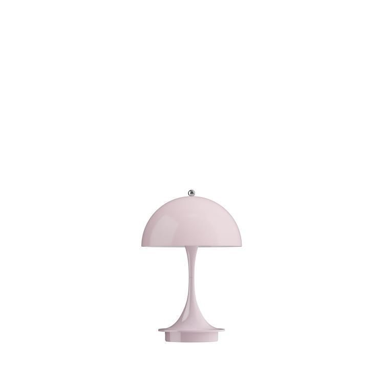 Lampe baladeuse LED PANTHELLA dimmable rose H23cm
