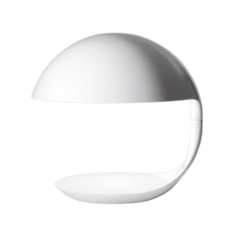 Lampe à poser COBRA Métal et polypropylène blanc H40cm