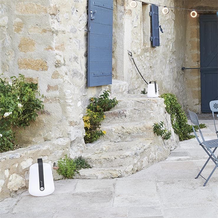 Lampe d'extérieur LED BALAD nomade carbone H38cm