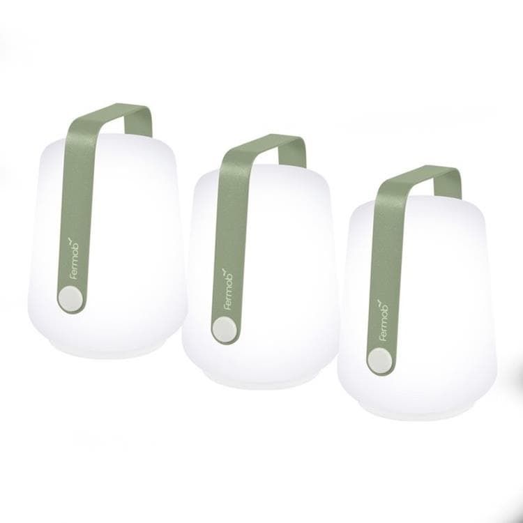 Lot de 3 lampes nomade BALAD cactus H12cm