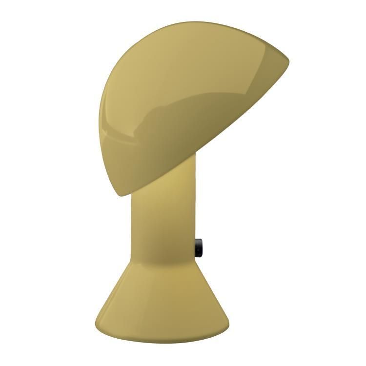 Lampe à poser ELMETTO polypropylène doré H28cm