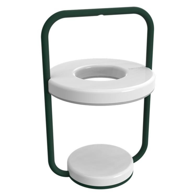 Lampe d'extérieur LED ULLI vert cèdre H30cm