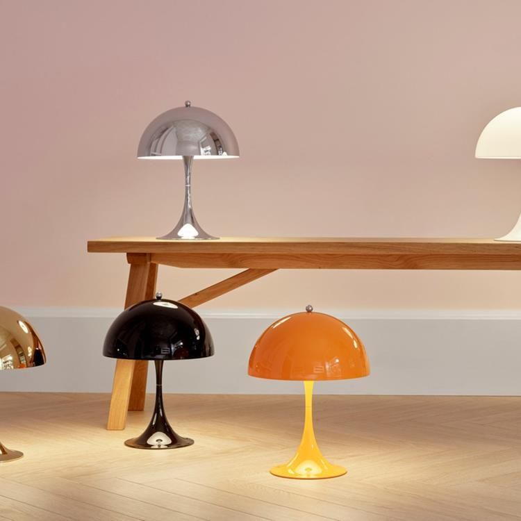 Lampe LED PANTHELLA MINI orange H33.5cm