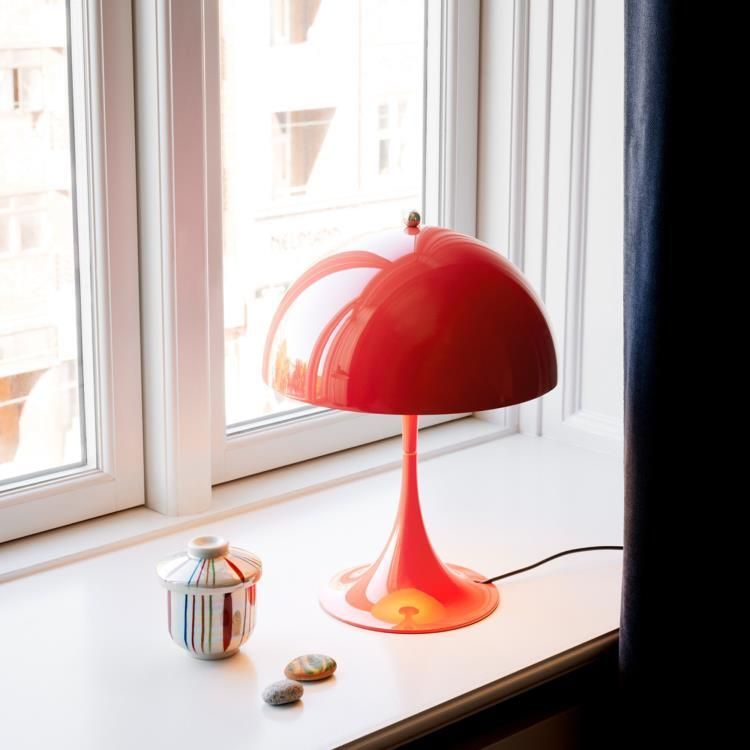 Lampe LED PANTHELLA MINI orange H33.5cm