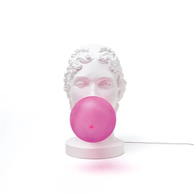 Lampe à poser GRACE résine H36cm
