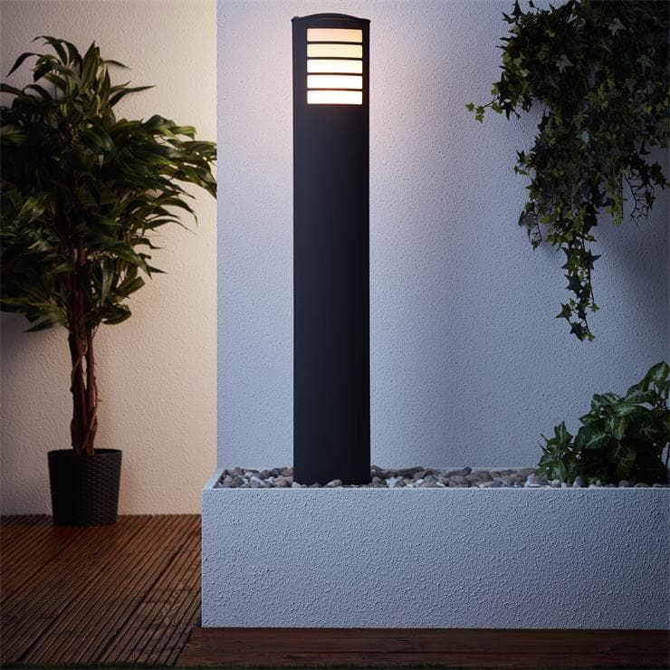 Borne extérieure TODD E27  anthracite H100cm
