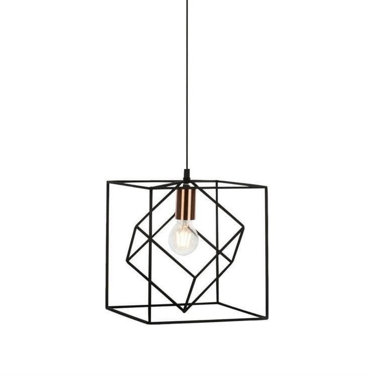 Suspension TYCHO noir Ø25cm
