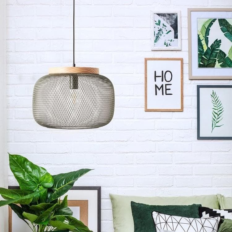 Suspension GIADA bois Ø40cm
