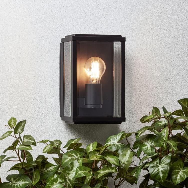 Applique extérieur GAIA noir H25cm
