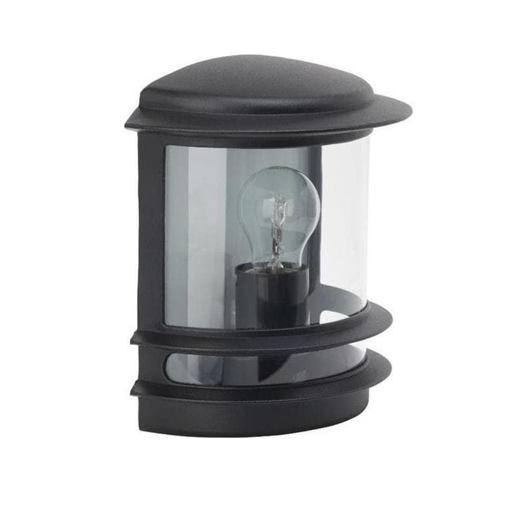 Applique extérieure HOLLYWWOD noir H25cm