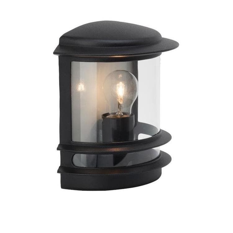 Applique extérieure HOLLYWWOD noir H25cm