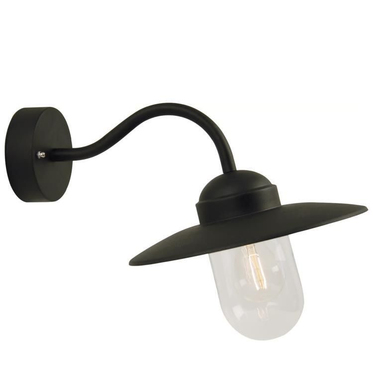 Applique LUXEMBOURG noir H27cm