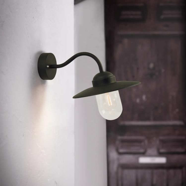 Applique LUXEMBOURG noir H27cm