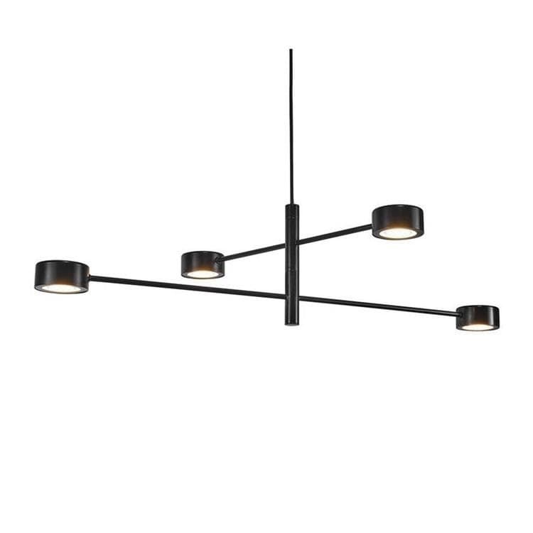 Suspension LED CLYDE NOIR L89cm