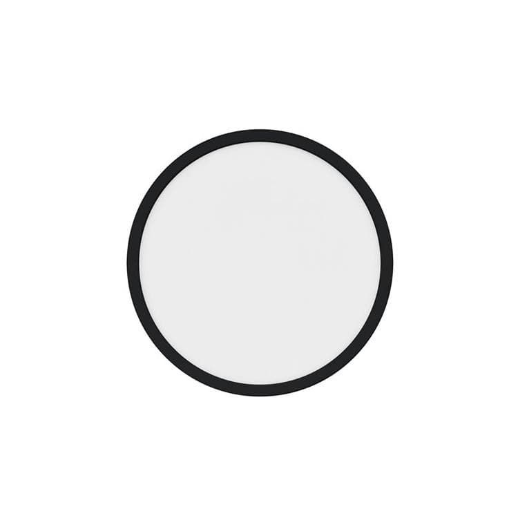 Plafonnier OJA noir Ø29cm