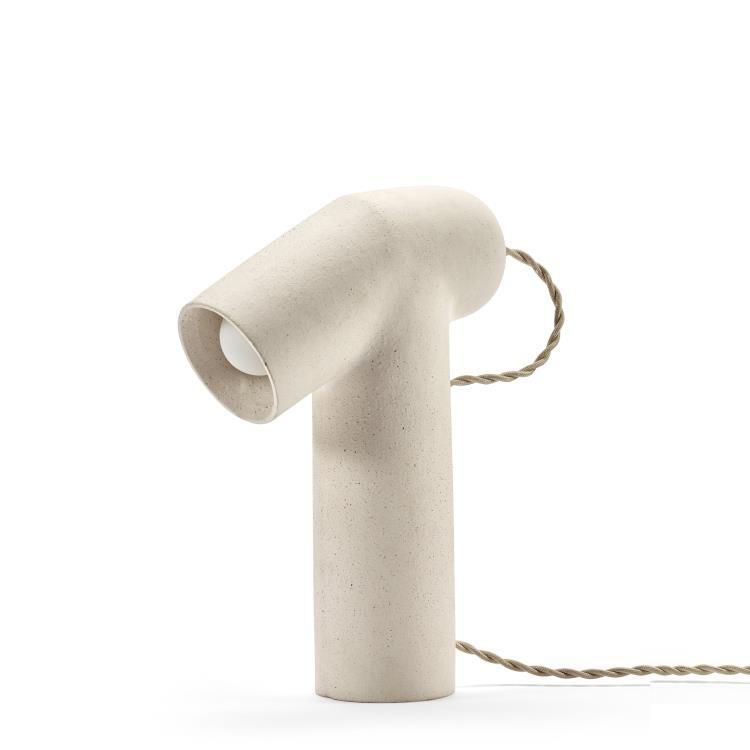 Applique LED MARSI beige/crème Ø21cm