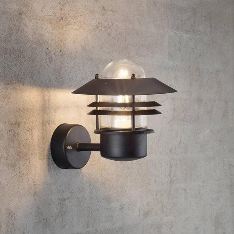 Applique extérieur BLOKHUS noir H23cm