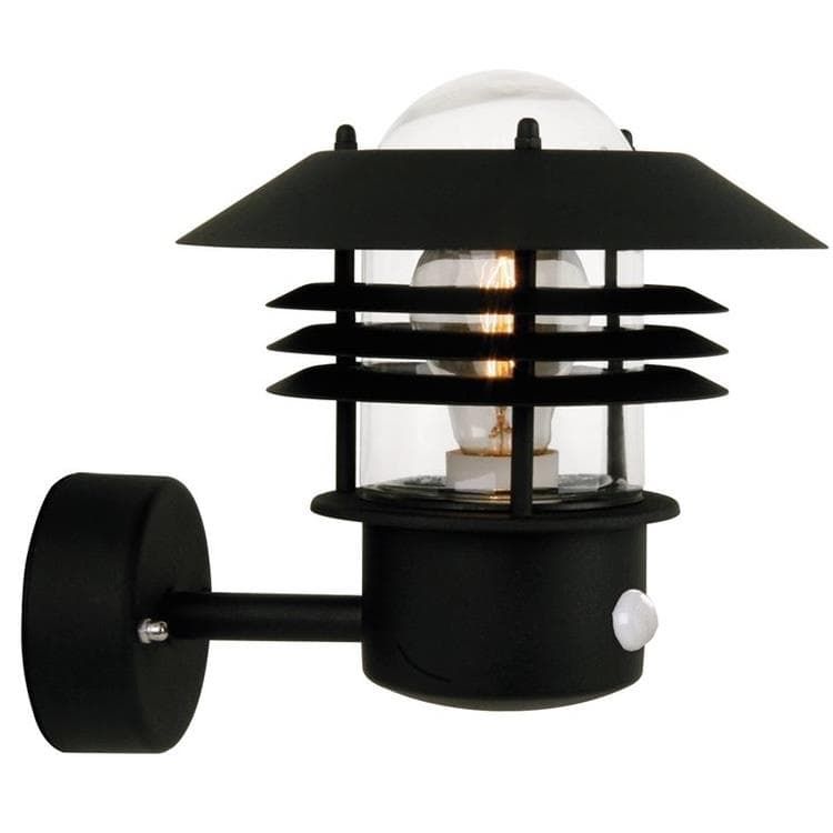 Borne extérieure VEJERS noir H23 cm