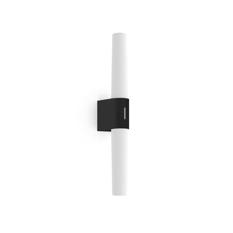 Applique LED dimmable HELVA noir H10,5cm