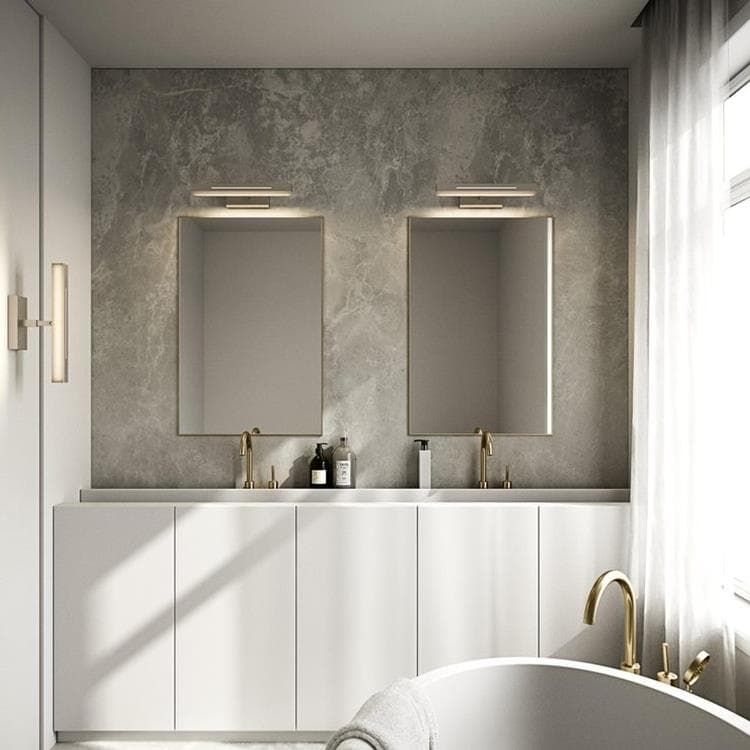 Applique LED OTIS nickel H40cm