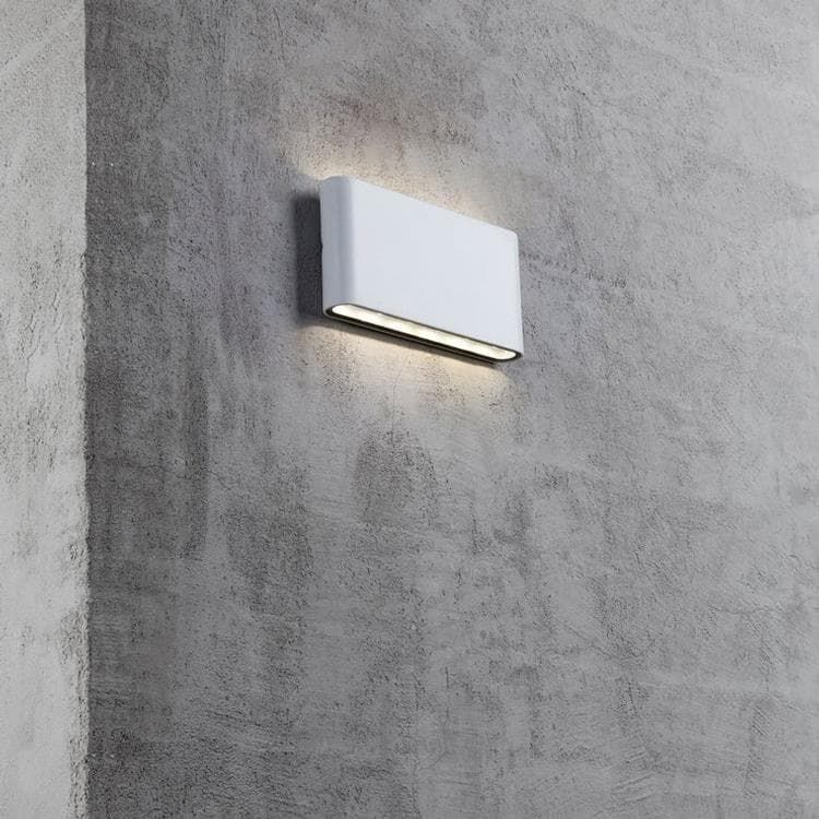 Applique extérieure LED KINVER blanc L20cm