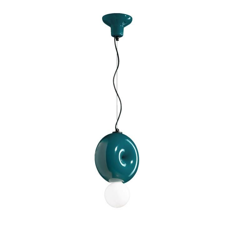 Lampe nomade LED dimmable JIM TO GO vert Ø28cm