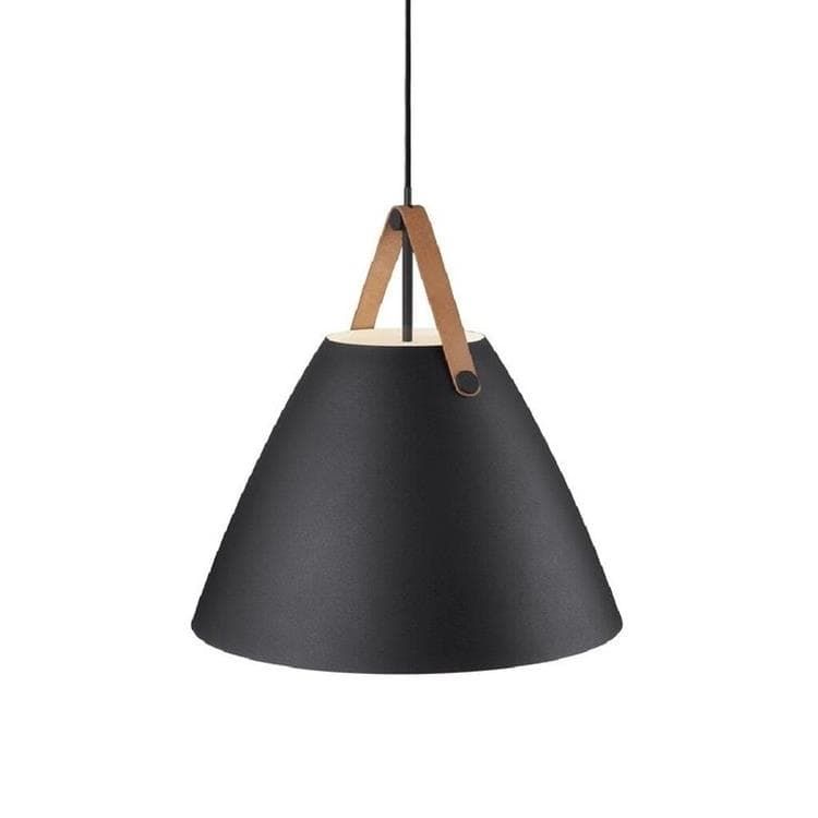 Suspension STRAP noir Ø48cm