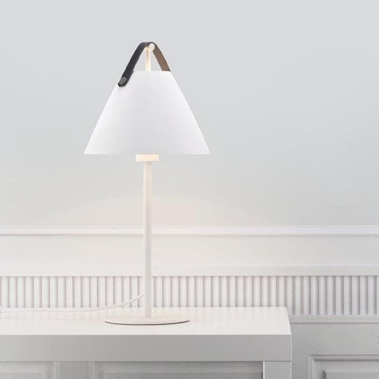 Lampe STRAP blanc H55cm