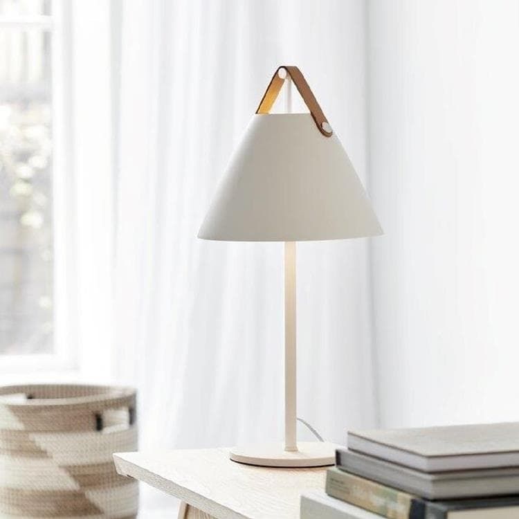 Lampe STRAP blanc H55cm