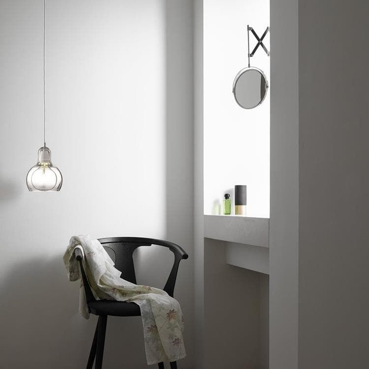 Suspension MEGA BULB SR2 transparent Ø18cm