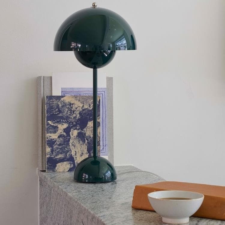 Lampe à poser FLOWERPOT VP3 vert H50cm