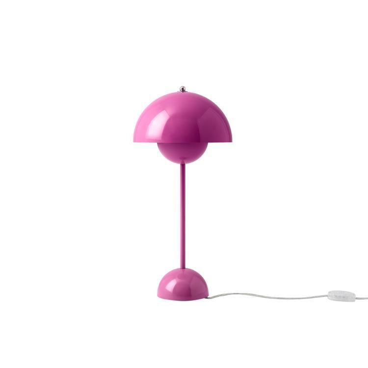 Lampe à poser FLOWERPOT VP3 rose H50cm