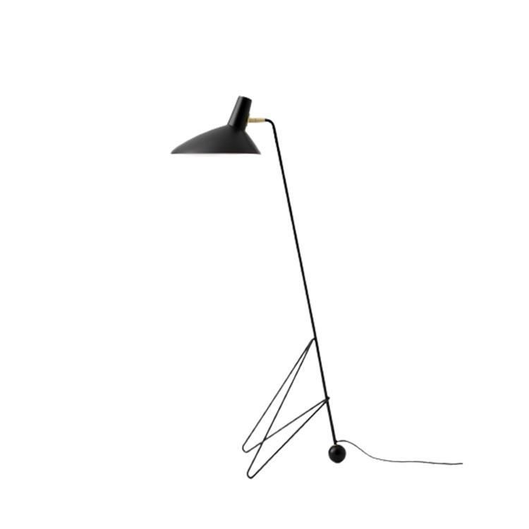 Lampadaire TRIPOD noir mat H134cm