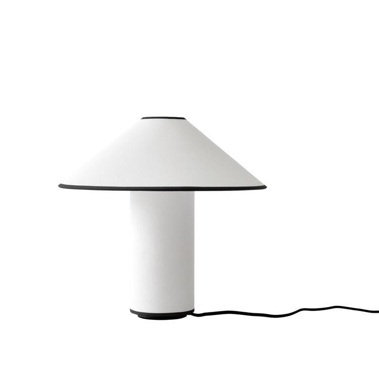 Lampe à  poser COLETTE noir/blanc H30cm