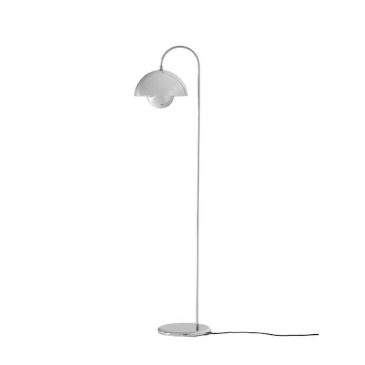 Lampadaire LED FLOWERPOT VP12 chrome H122cm