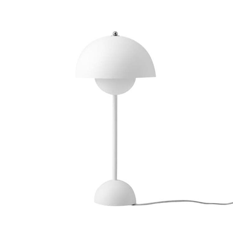 Lampe à poser FLOWERPOT VP3 blanc mat H50cm
