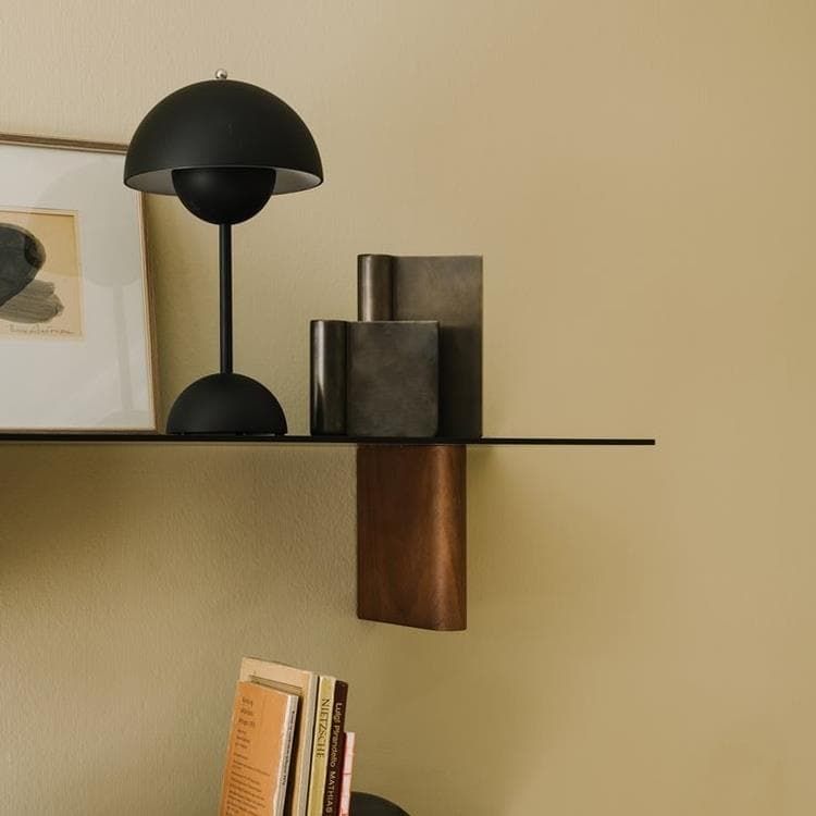 Lampe à poser FLOWERPOT VP9 noir mat H29.5cm