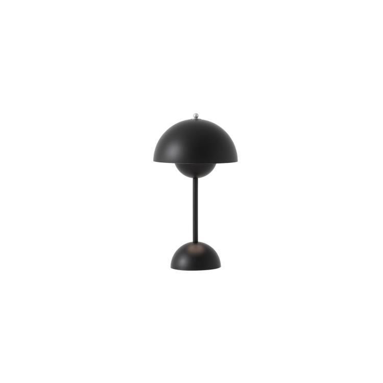 Lampe à poser FLOWERPOT VP9 noir mat H29.5cm