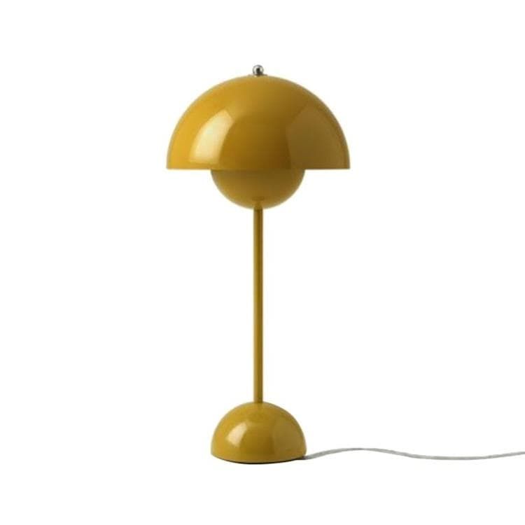 Lampe à poser FLOWERPOT VP3 moutarde H50cm
