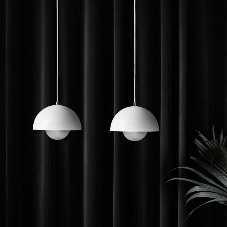 Suspension LED FLOWERPOT VP1 blanc mat Ø23cm