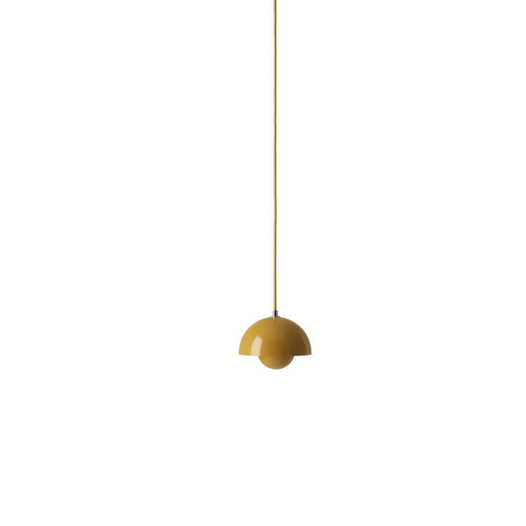 Suspension LED FLOWERPOT VP1 gris beige Ø37cm