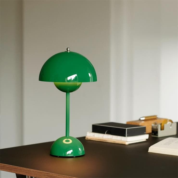 Lampe à poser FLOWERPOT VP9 vert H21cm