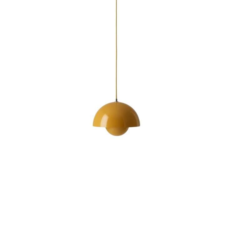 Suspension LED FLOWERPOT VP1 moutarde Ø23cm