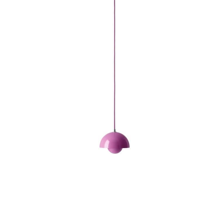 Suspension LED FLOWERPOT VP10 rose Ø16cm