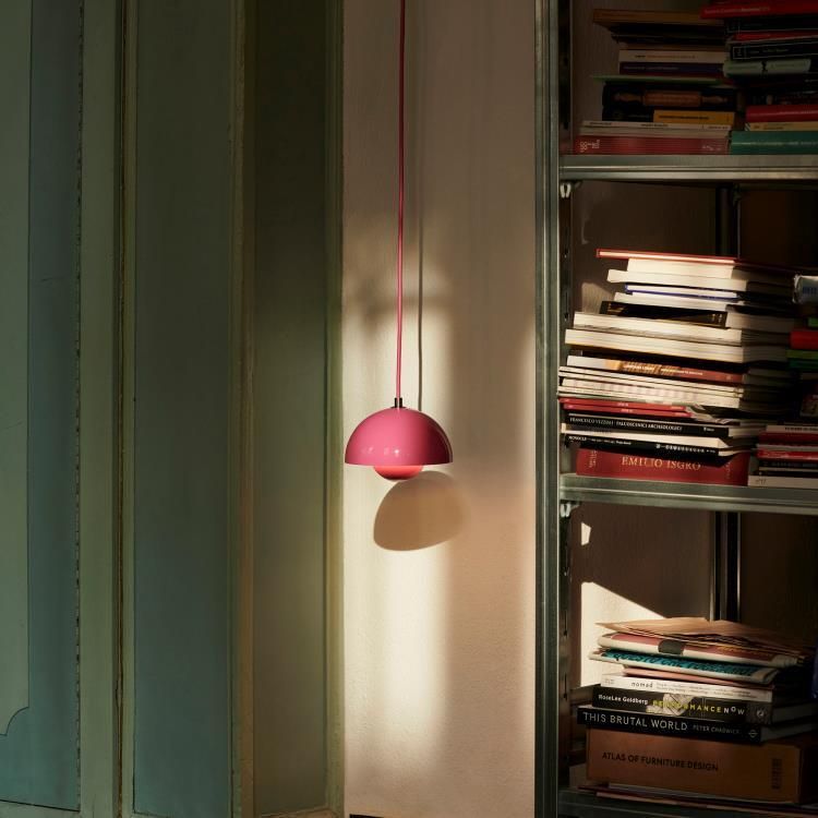 Suspension LED FLOWERPOT VP10 rose Ø16cm