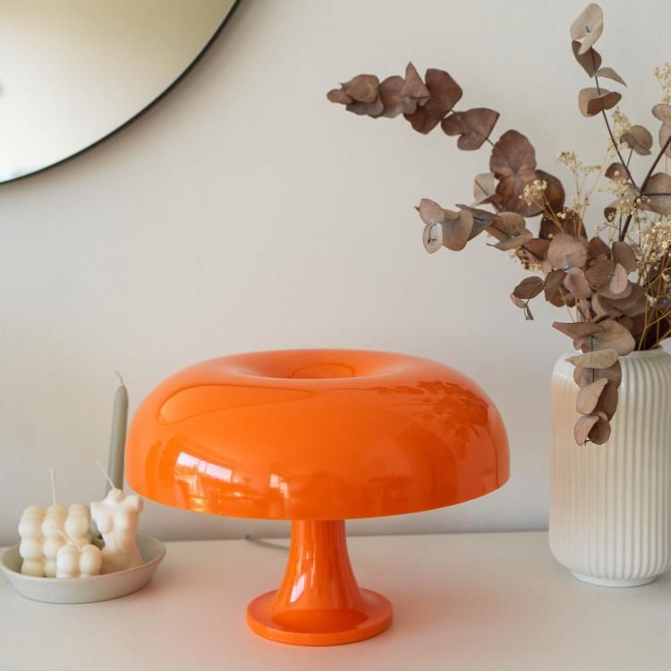 Lampe à poser NESSINO orange  Ø32cm