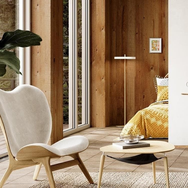 Lampadaire ASTERIA perle H150cm