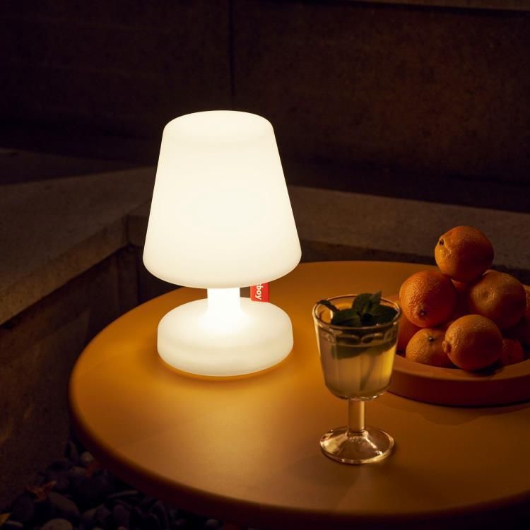Lampe LED EDISON PETIT blanc H15cm