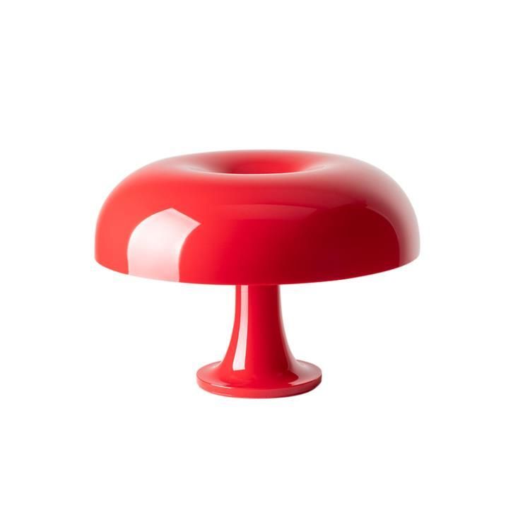 Lampe NESSINO rouge H22,5cm