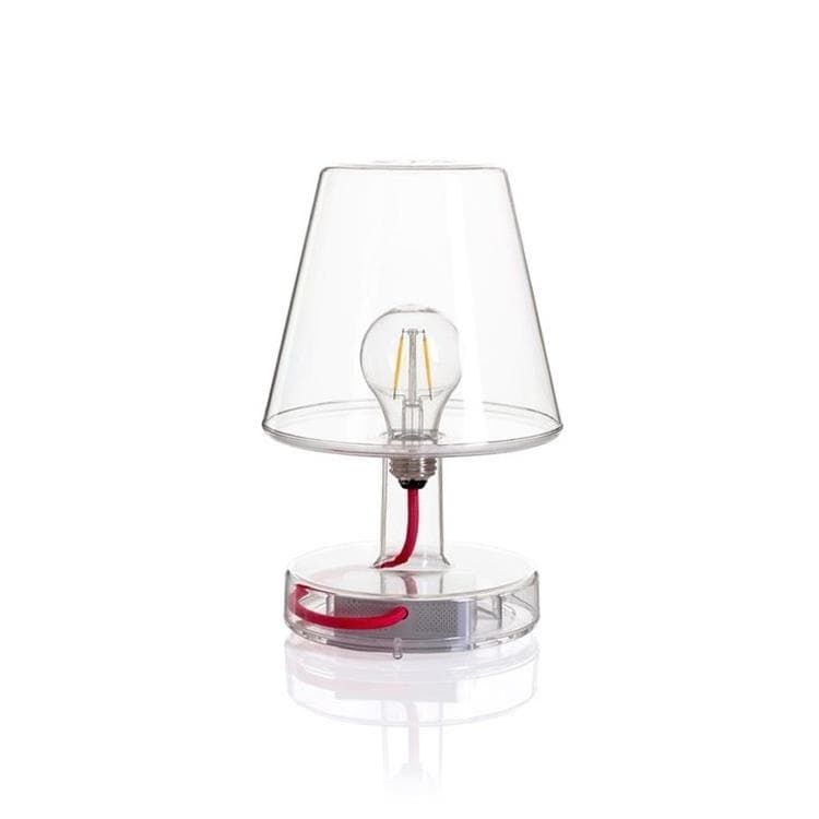 Lampe LED TRANSLOETJE transparent H25cm